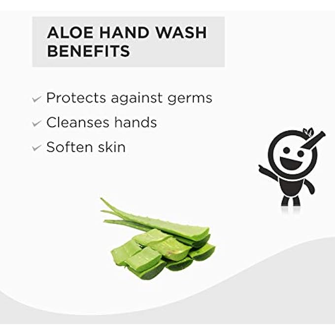 VITRO ALOE HAND WASH REFILL PACK 1000ML | HANDWASH LIQUID SOAP REFILL | I AM SAFE - Image 4